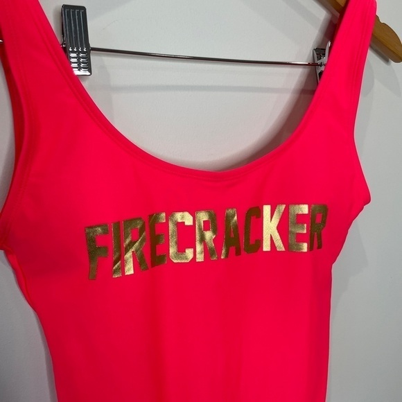 ‘Firecracker’ Pink One Piece Swim Suit - Picture 3 of 7